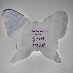 Another one! - Olivia Rodrigo thx for coming to SOUR TOUR confetti